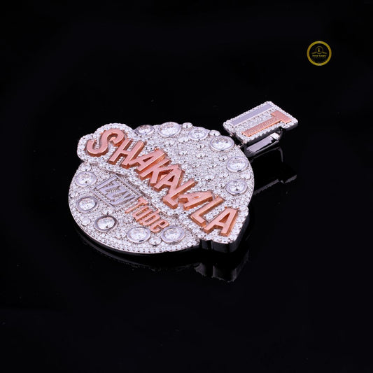 Designer Moissanite Pendant Jewelry - Elegant Custom Necklace for Men