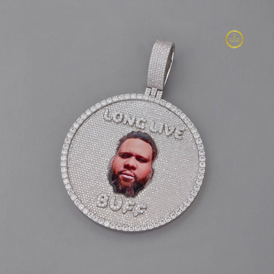 Drip Too Hard Custom Lab Diamond Pendant - Luxury Personalized Iced Out Jewelry Ivevar
