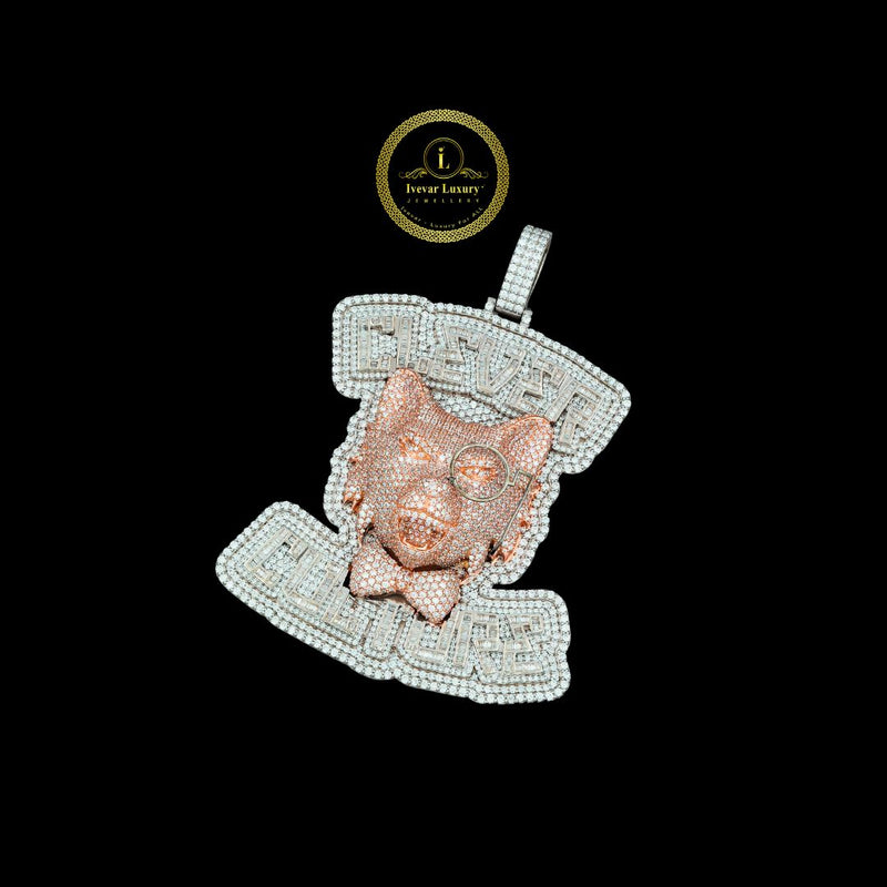 Personalized Moissanite Letter Necklace - 925 Silver/Gold Fine Jewelry Gift