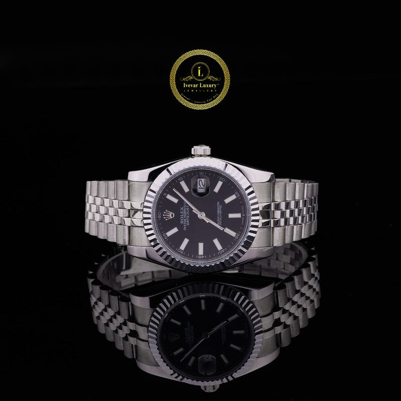 31mm Executive Petite Watch Deep Maroon Sunray Dial with Diamond-Style Accents