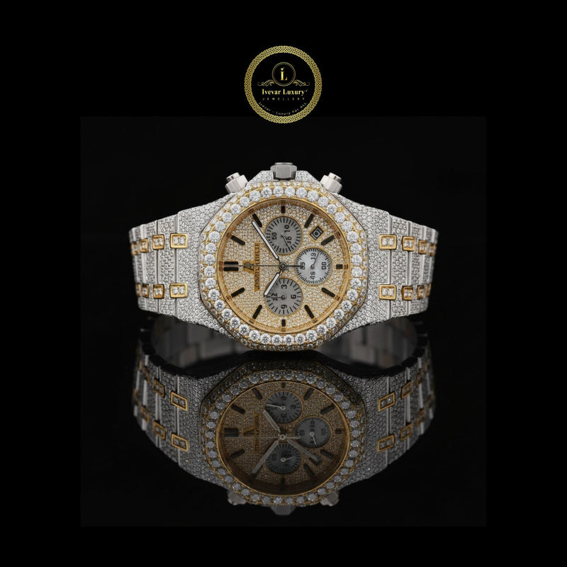 Exclusive Full Ice Out Watch By Ivevar Diamond Luxury Timepiece For Every Occasions
